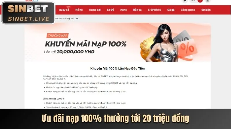 Bước 2: Điền thông tin đăng ký Gamvip Win